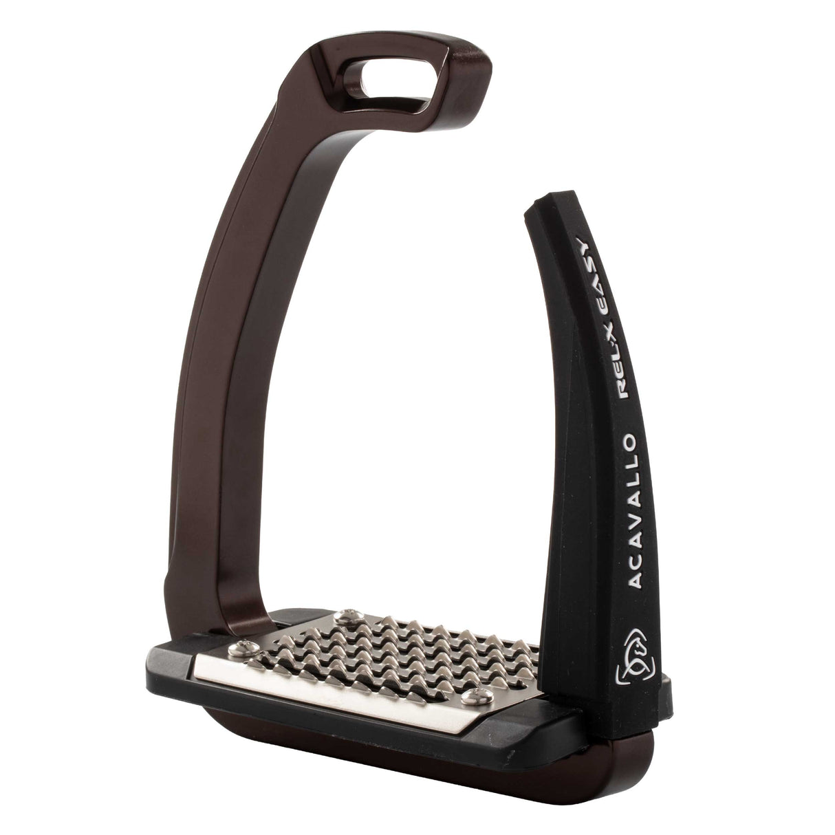 Acavallo Rel-X Easy Stirrups #colour_brown