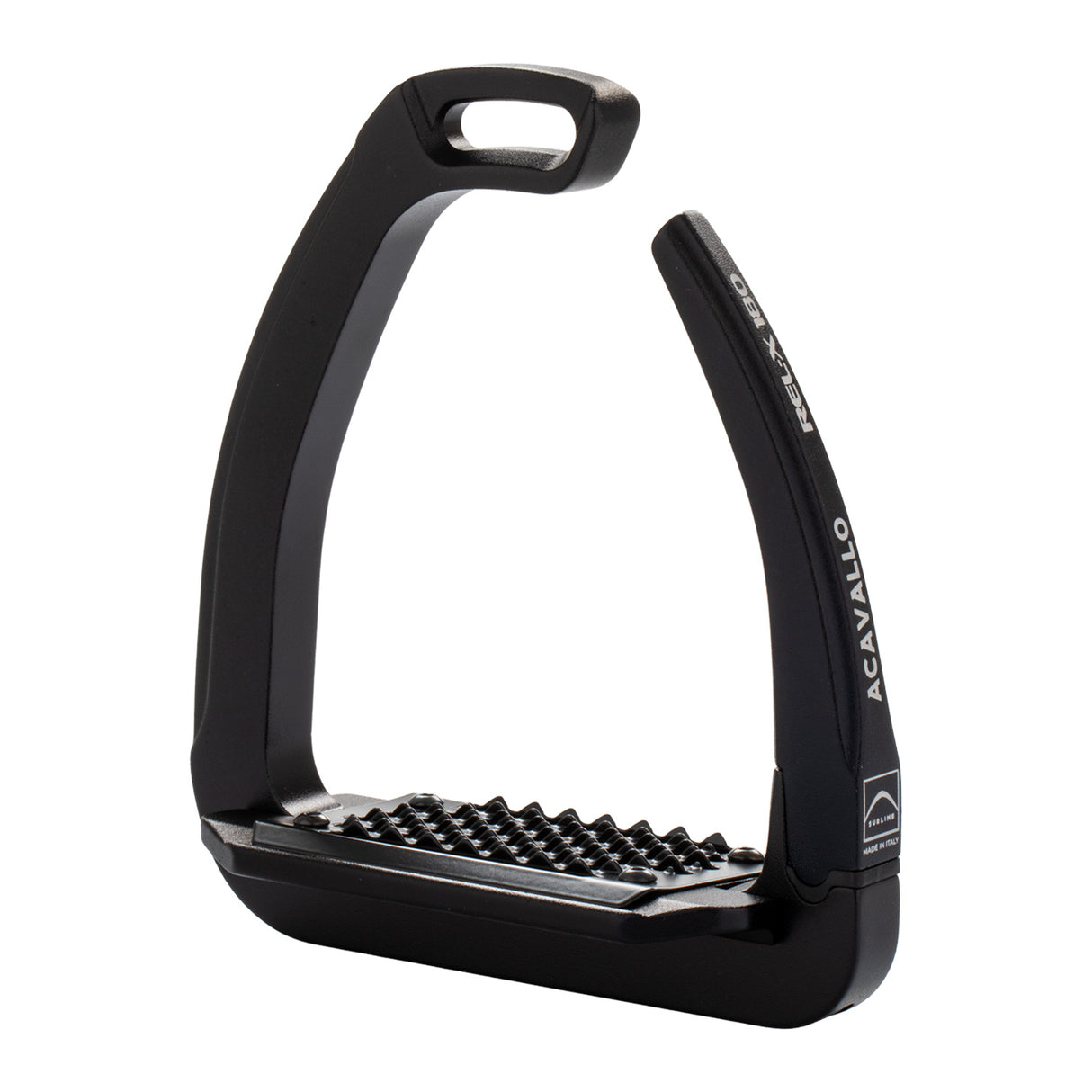 Acavallo Rel-X 180 Stirrups #colour_total-black