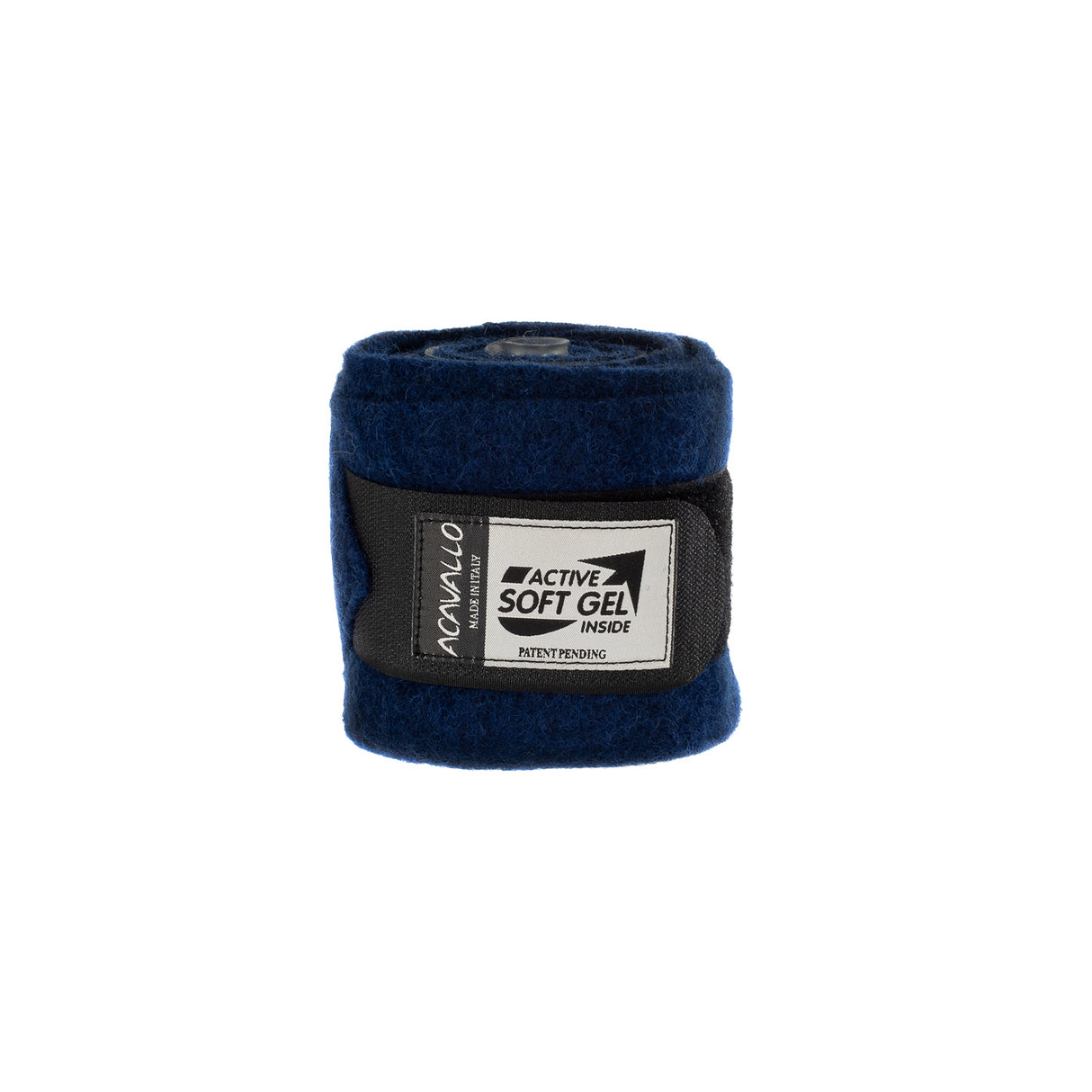 Acavallo Virgin Wool Bandages Classic Gel #colour_blue