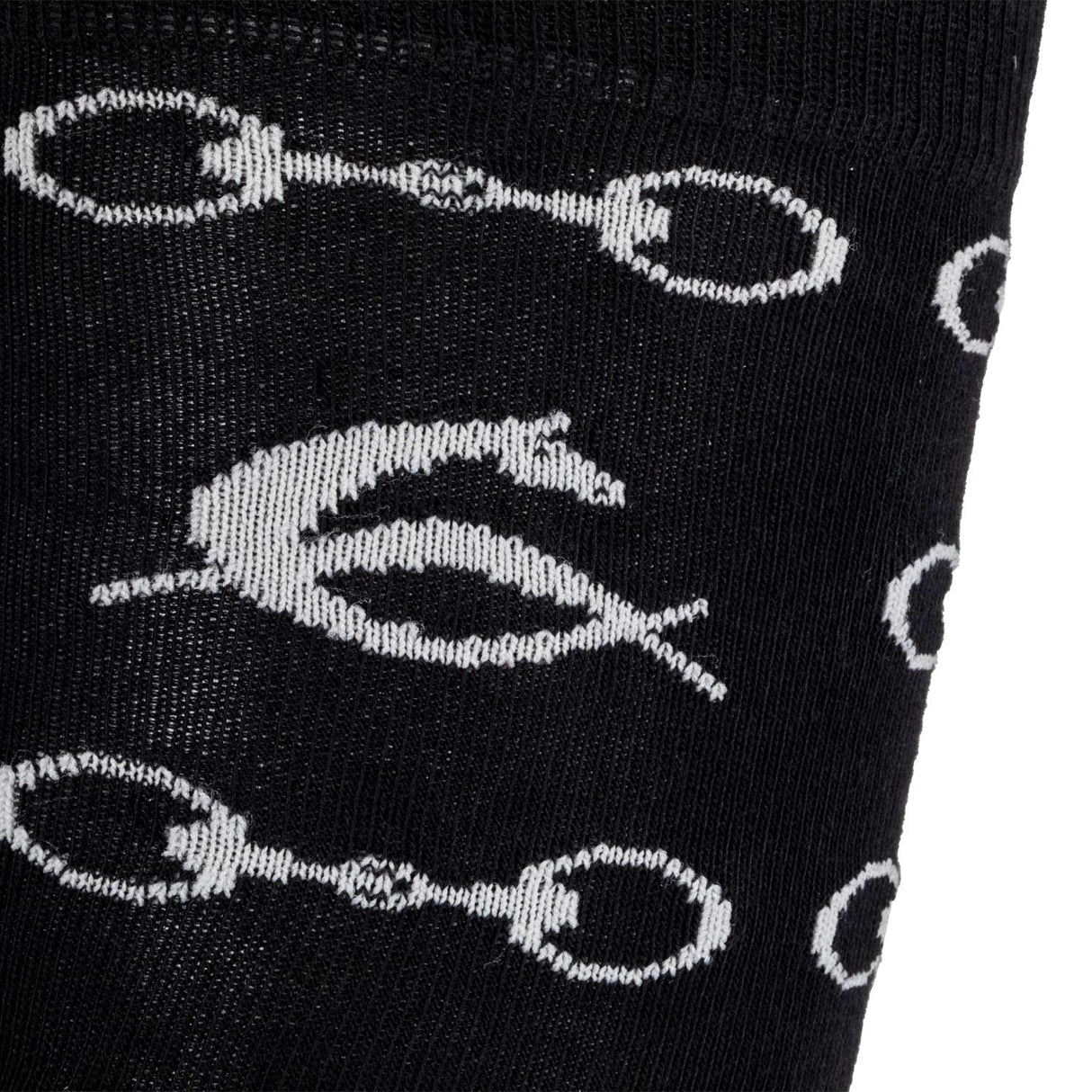 Acavallo Logo Cotton Socks #colour_black