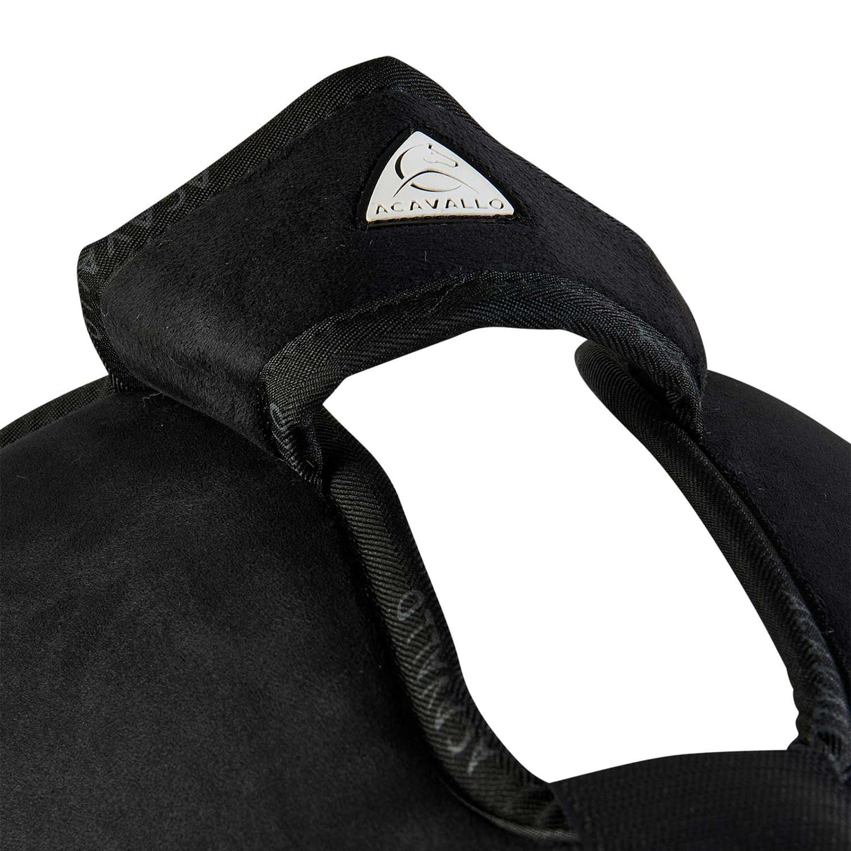 Acavallo Pad Piuma-FS WFS-FS Pocket Suede Front & Rear Riser #colour_black