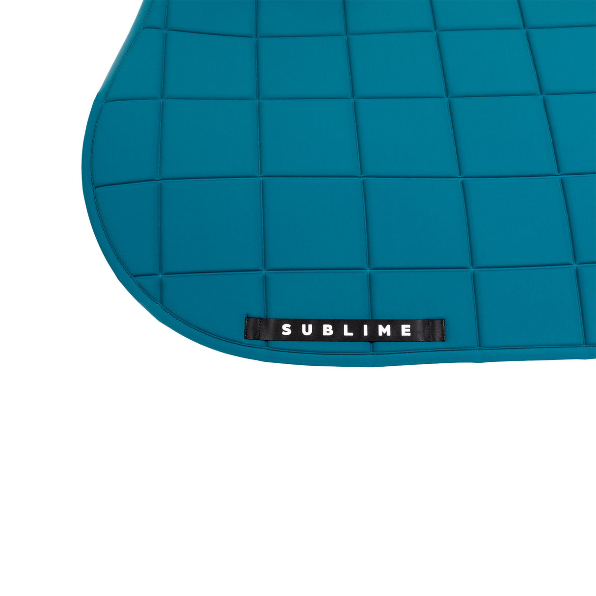 Acavallo Square Jumping Saddle Pad #colour_green