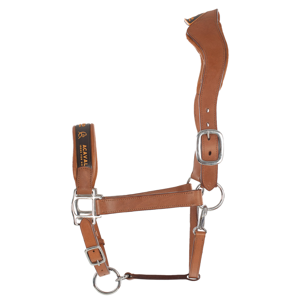 Acavallo Ergonomic Halter Calfskin #colour_cognac