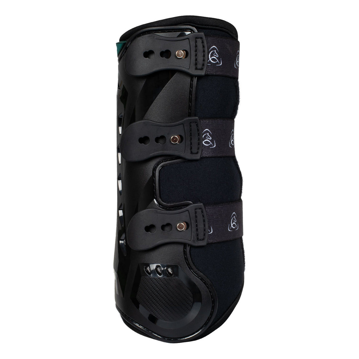 Acavallo Anatomical Front Dressage Boots #colour_black