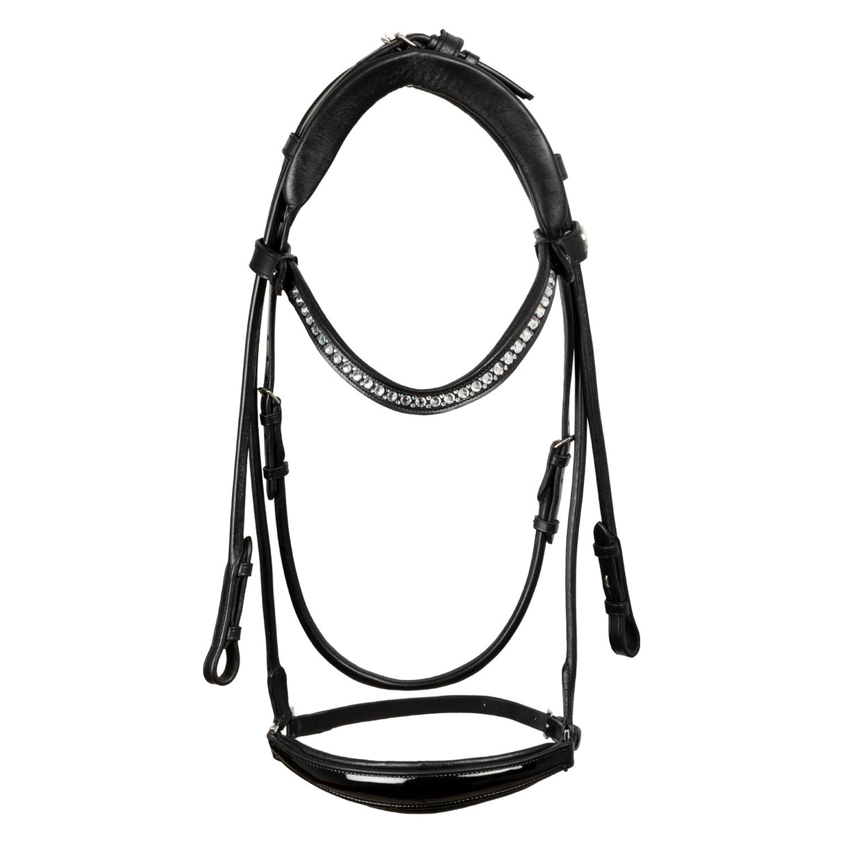 Acavallo Girasole Bridle Calfskin #colour_black