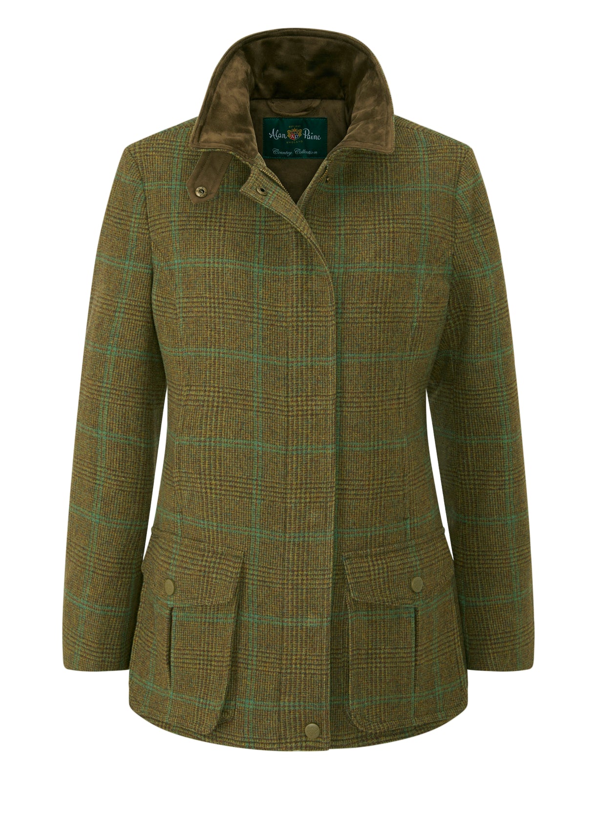 Alan Paine Surrey Ladies Coat #colour_marsh