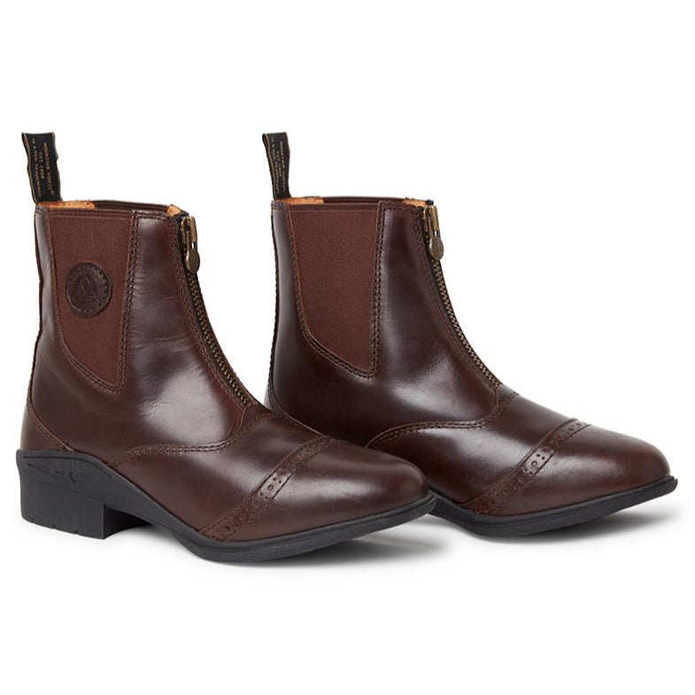 Mountain Horse Aurora Zip Paddock Boots #colour_brown