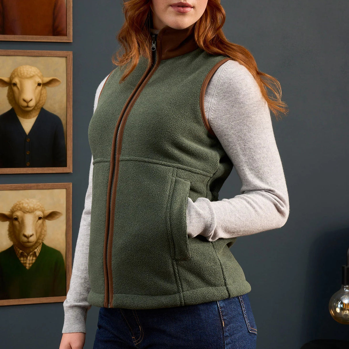 Alan Paine Aylsham Ladies Fleece Gilet