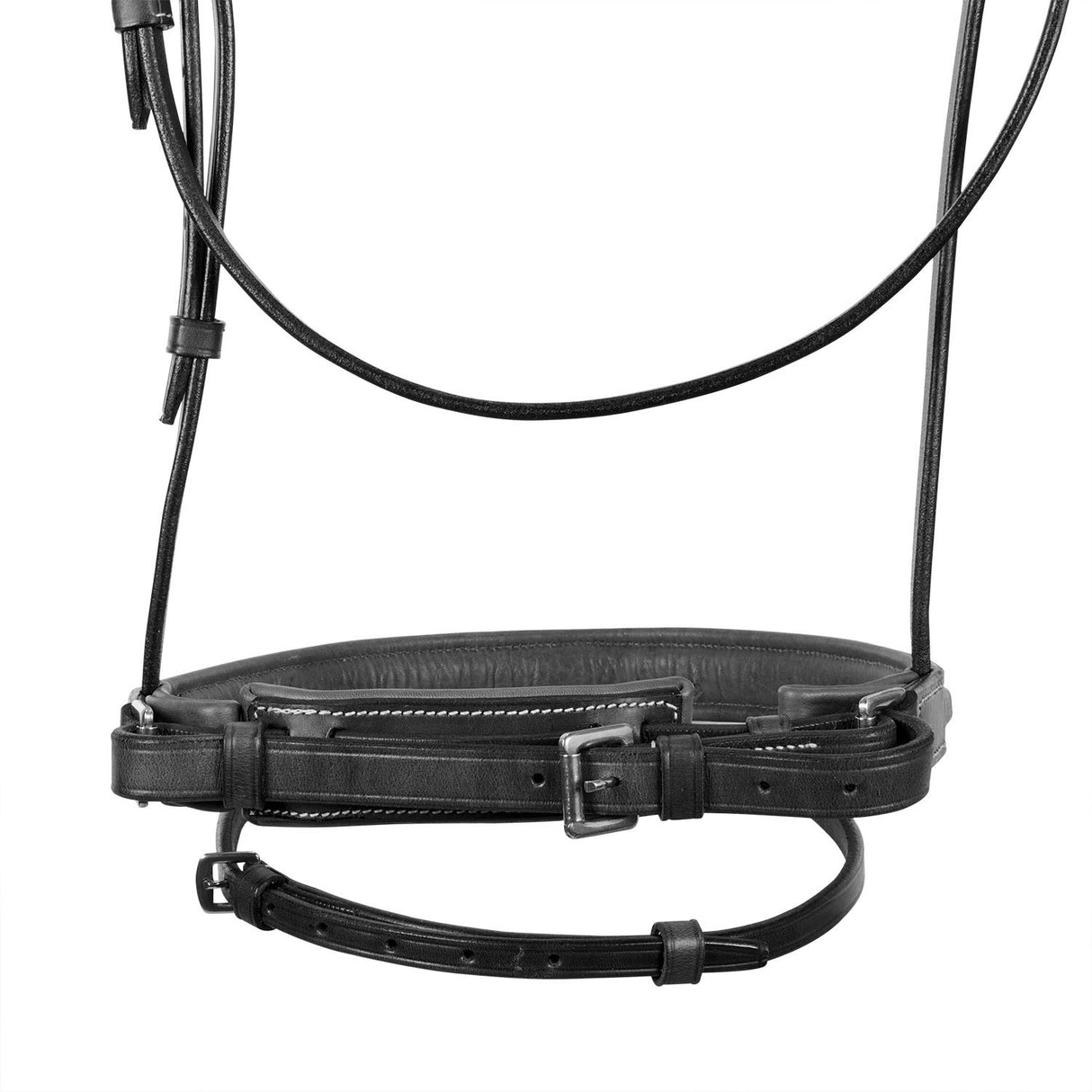 Equestro Silver Model Bridle #colour_black