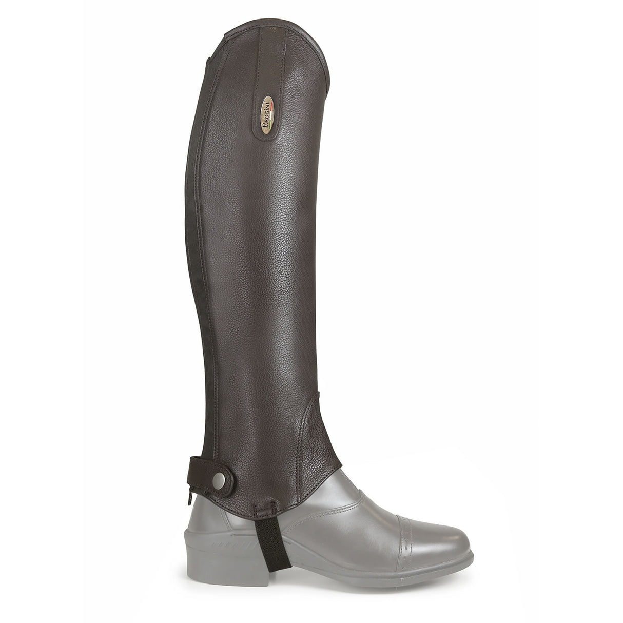 Brogini Vicenza Leather Regular Gaiter #colour_brown