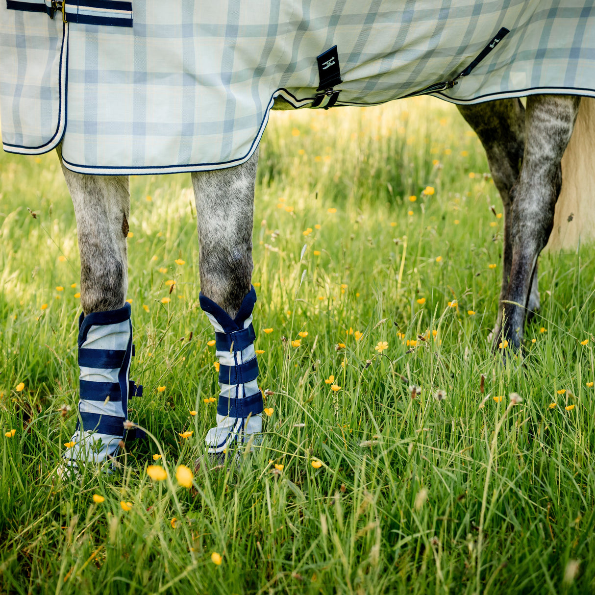 Horseware Ireland Newmarket Fly Boots #colour_witney-navy