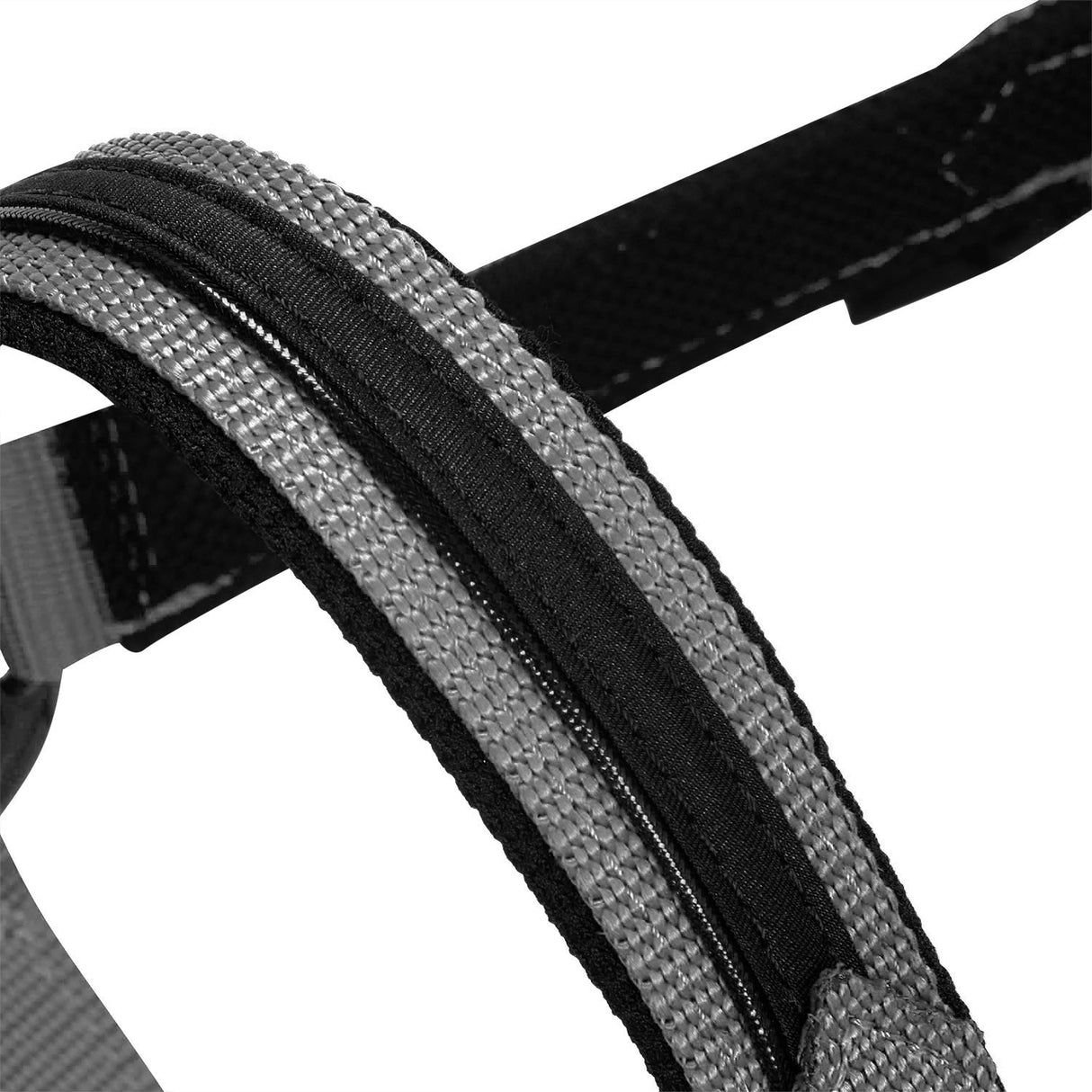 Equestro Durable Fleece Halter #colour_grey