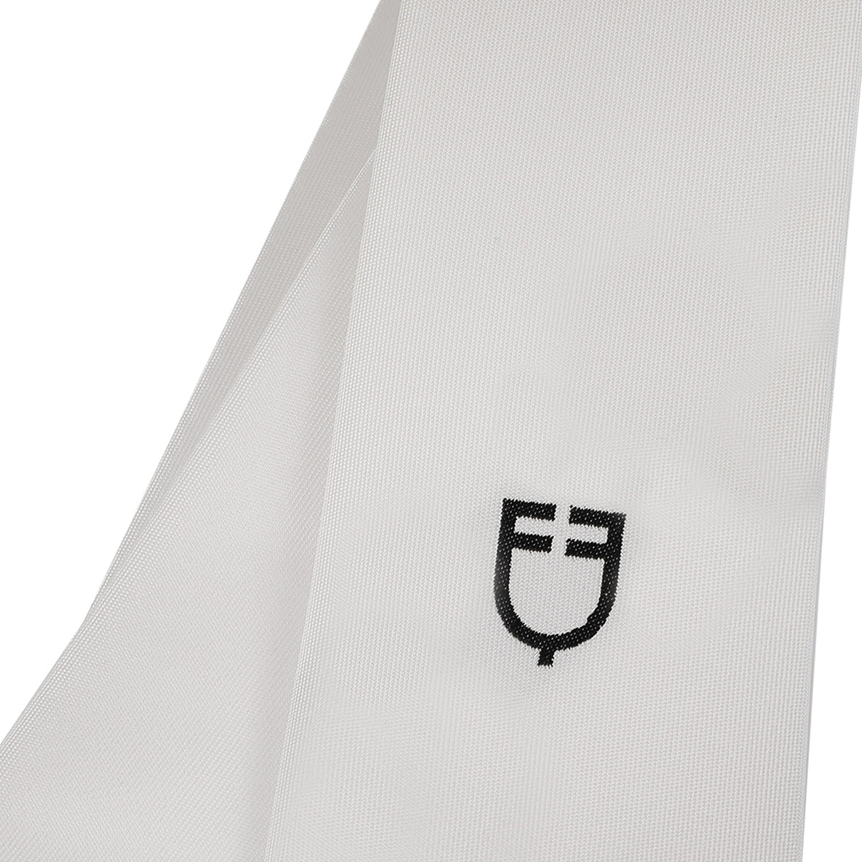Equestro Competition Tie With Embroidered Logo