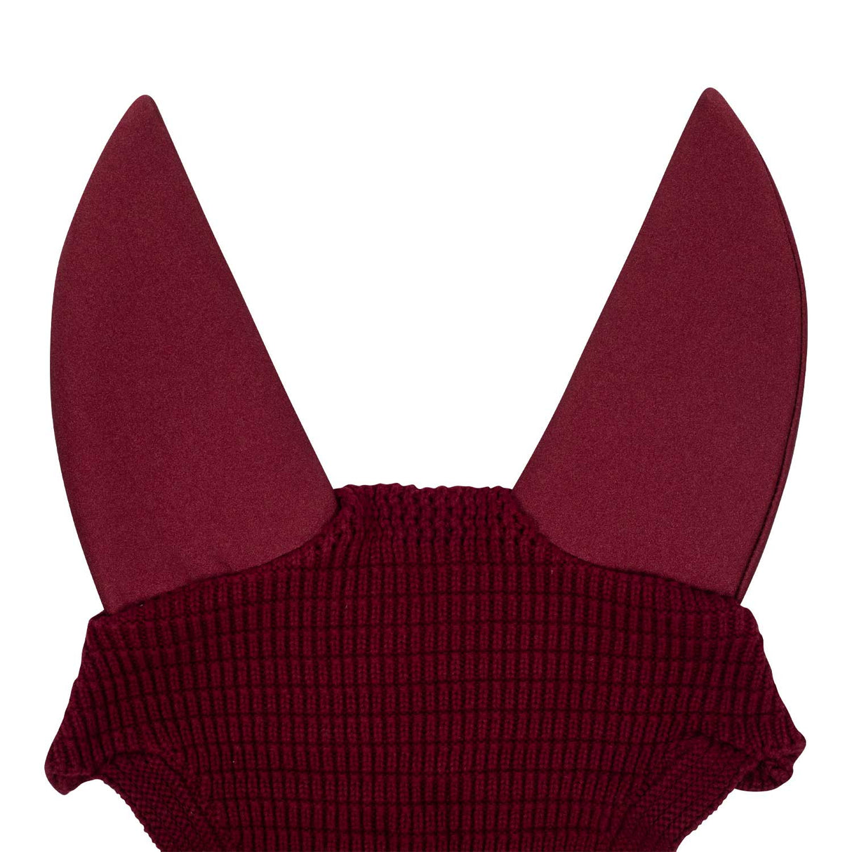 Equestro Insonorized Fly Veil #colour_burgundy