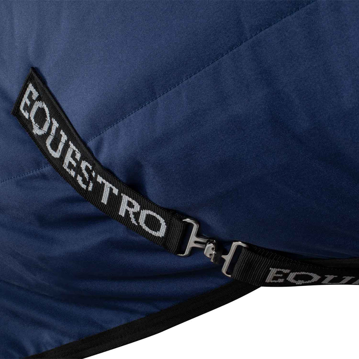 Equestro Rip-Stop Stable Rug With Logo #colour_blue