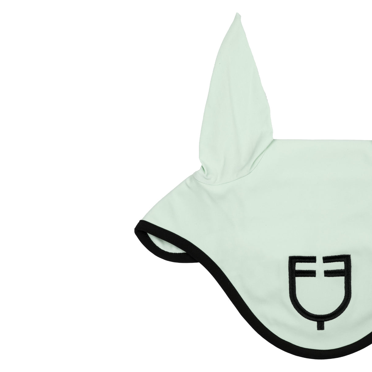 Equestro Black Line Edition Fly Veil In Stretch Material