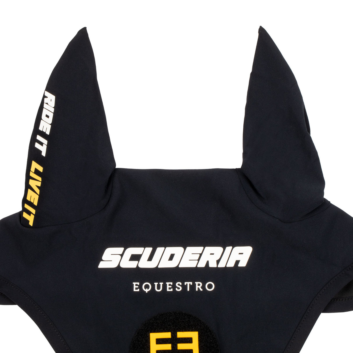 Equestro Scuderia Equestro Fly Veil Technical Fabric And Velcro Patch