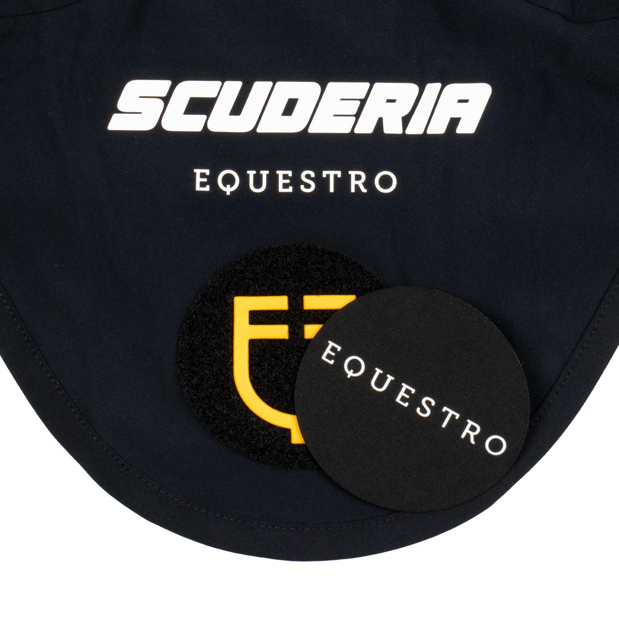 Equestro Scuderia Equestro Fly Veil Technical Fabric And Velcro Patch