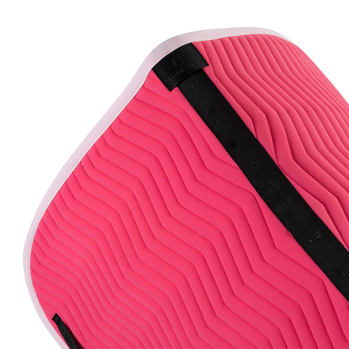 Equestro Wave Quilting Dressage Saddle Pad In Technical Fabric