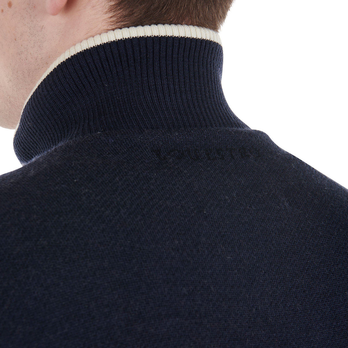 Equestro Men's Jacket In Nylon And Knit With Front Zip #colour_blue