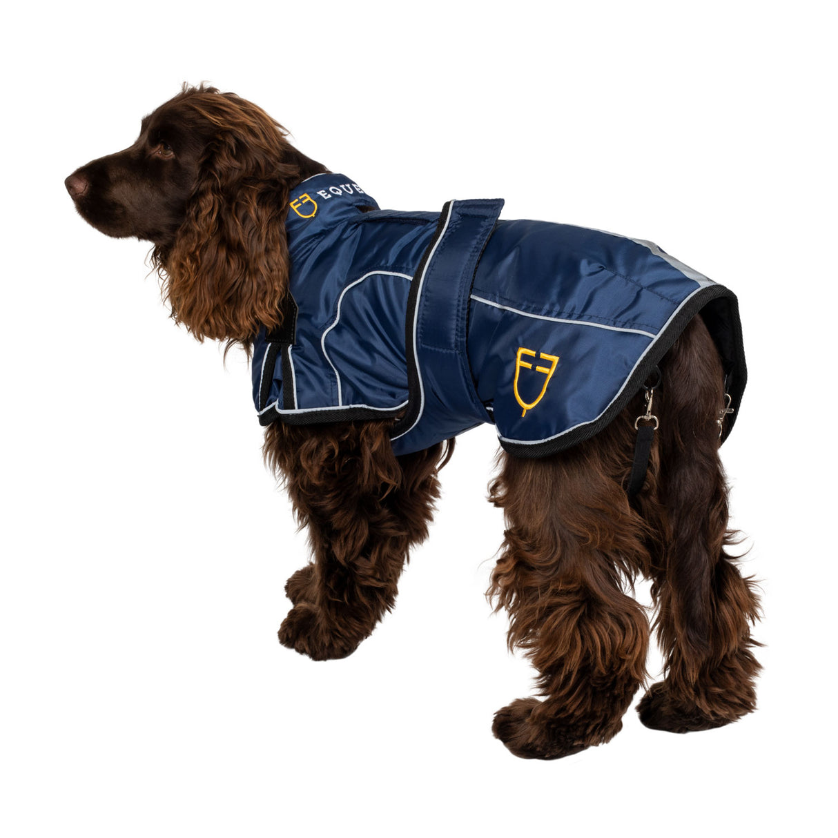 Equestro Dog Coat With Reflective Piping