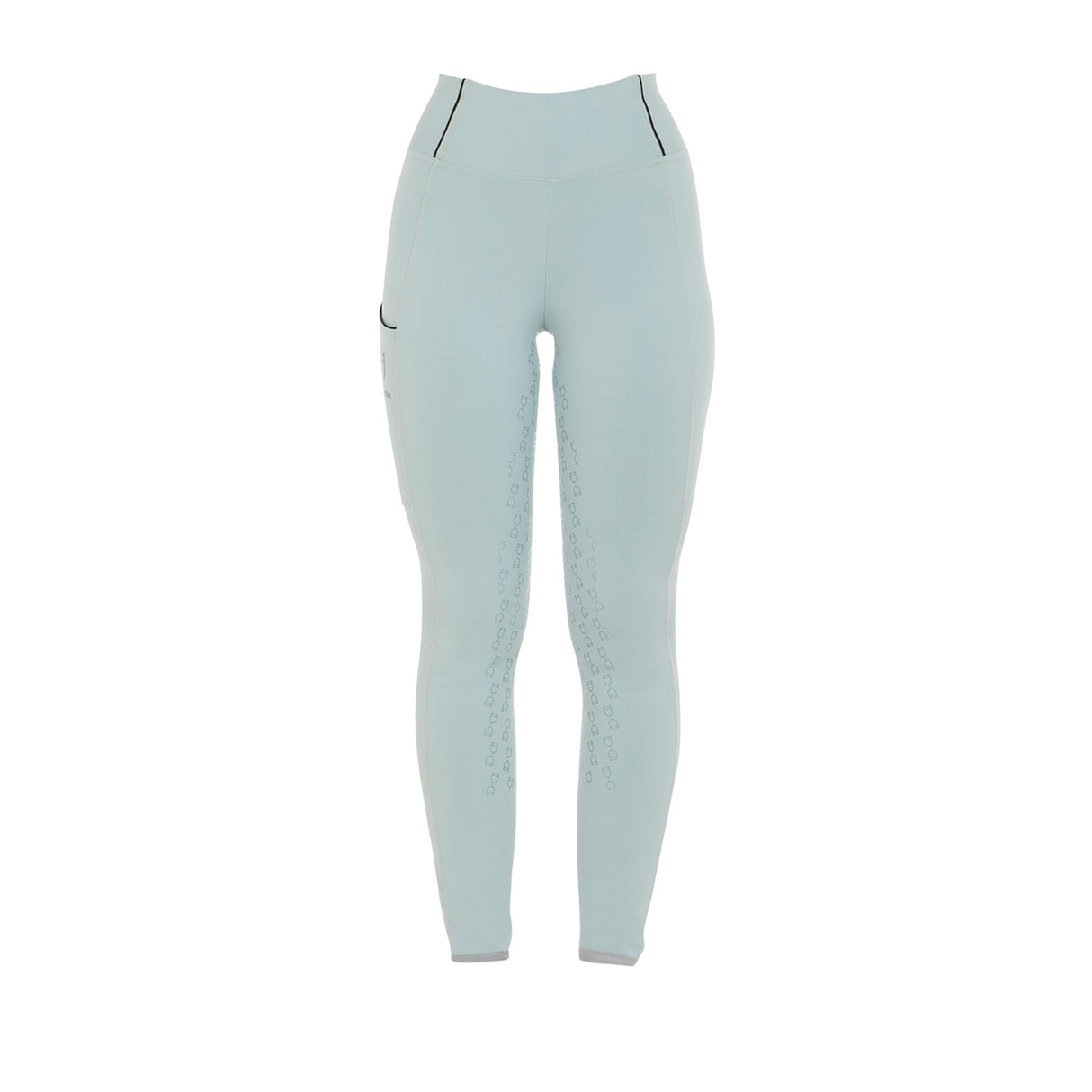 Equestro Women's Slim Fit Full Grip Leggings