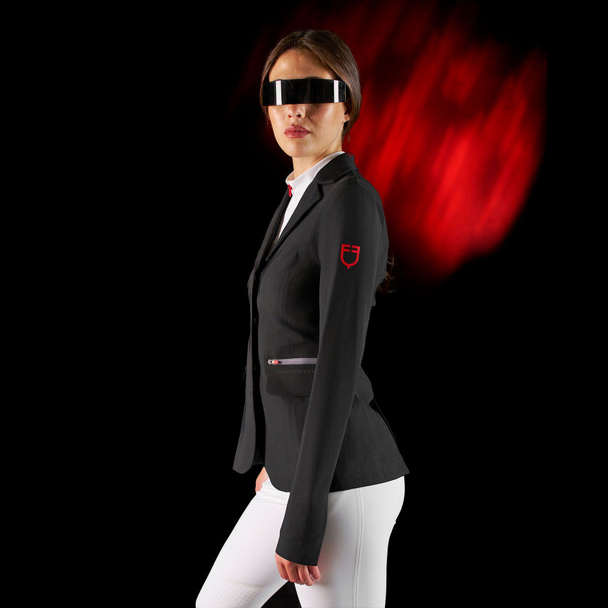 Equestro Equestro Ridertechnology Women's Competition Jacket Heat-Sealed Seams