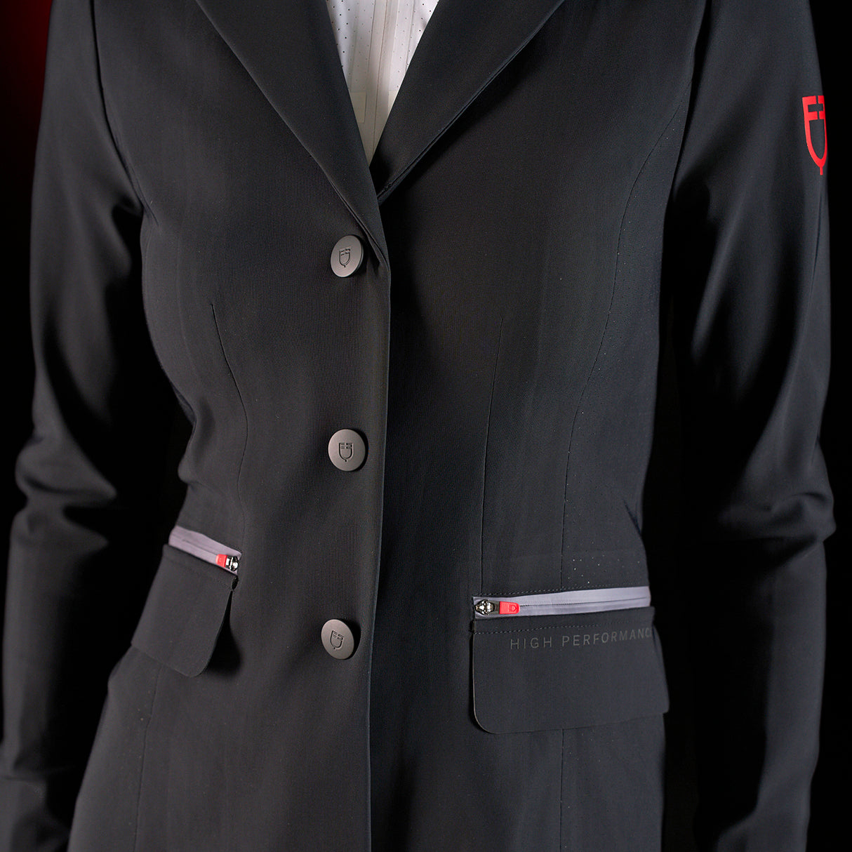 Equestro Equestro Ridertechnology Women's Competition Jacket Heat-Sealed Seams