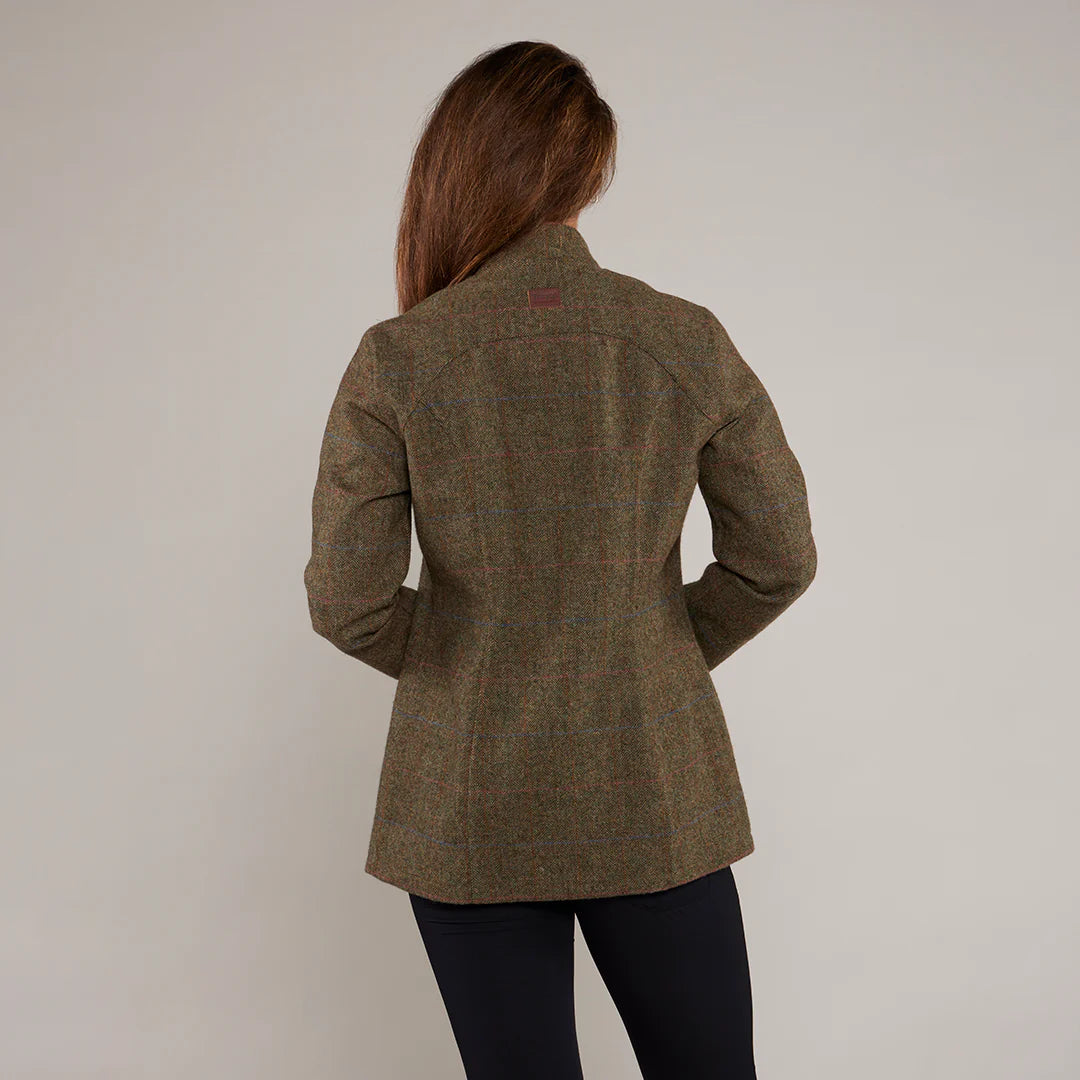Toggi Ladies Elgin Waterproof Tweed Coat #colour_glenfinnan-tweed