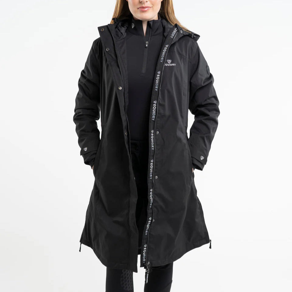 EQUIDRY Women's Bronte Riding Coat #colour_black