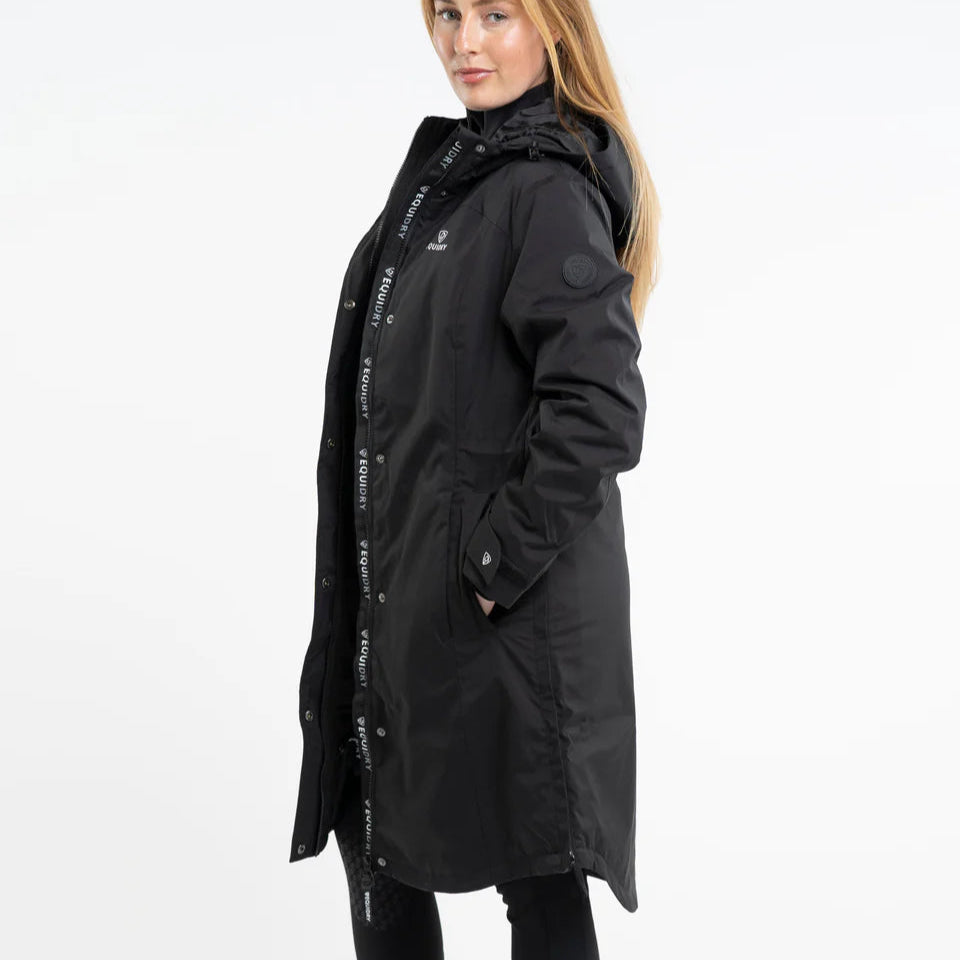 EQUIDRY Women's Bronte Riding Coat #colour_black