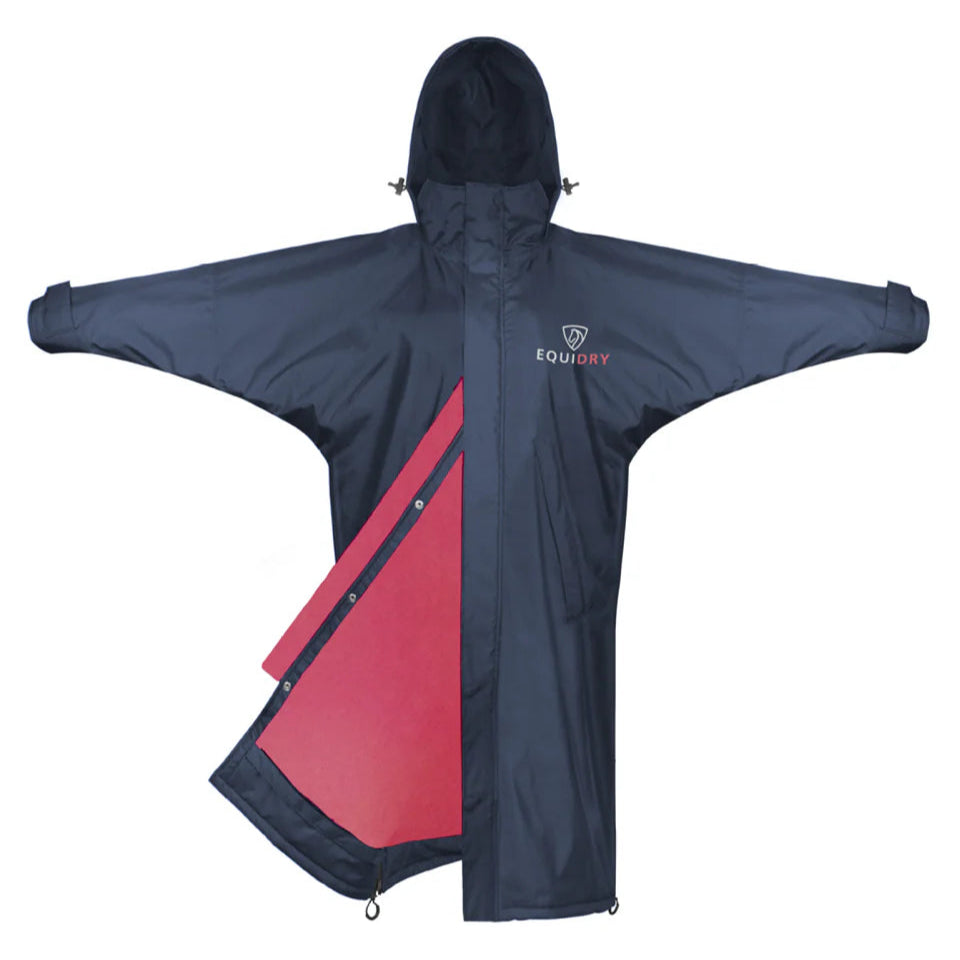 EQUIDRY Women's Mesh Lined Evolution #colour_navy-raspberry