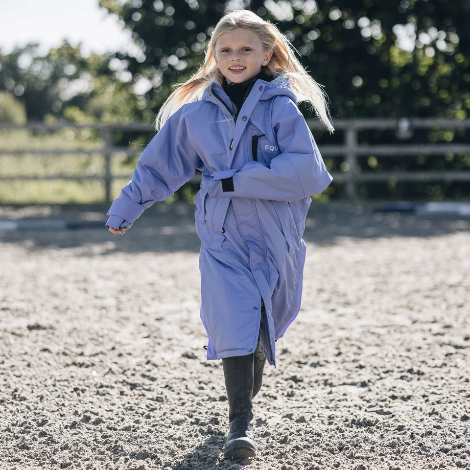 EQUIDRY Children's Thick Fleece Evolution #colour_blue-lilac
