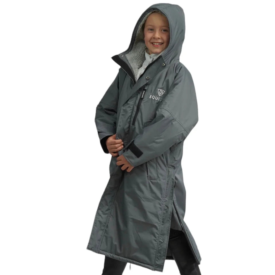 EQUIDRY Children's Thick Fleece Evolution #colour_grey-grey