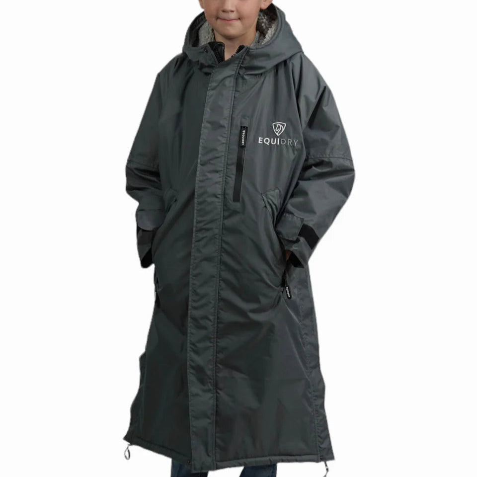 EQUIDRY Children's Thick Fleece Evolution #colour_grey-grey