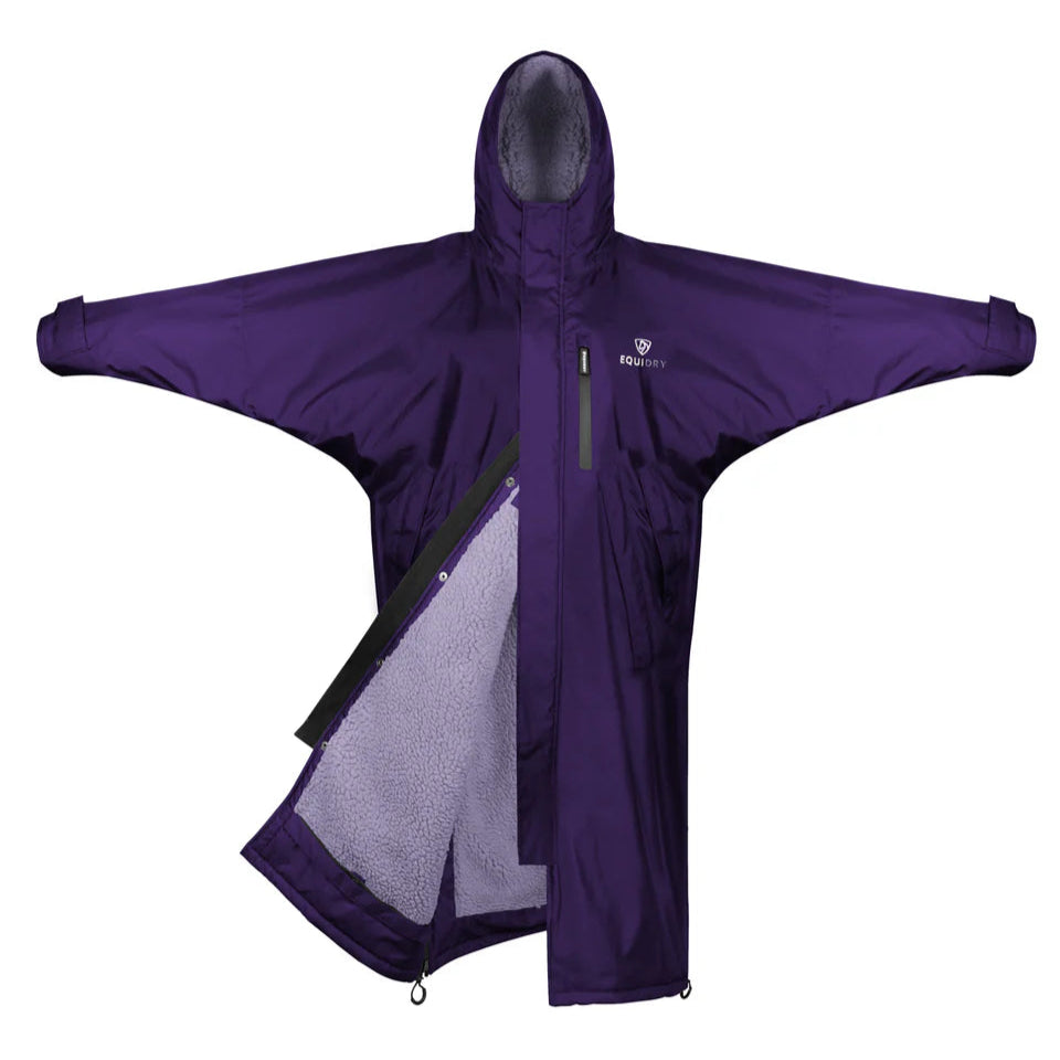 EQUIDRY Children's Thick Fleece Evolution #colour_purple-lilac