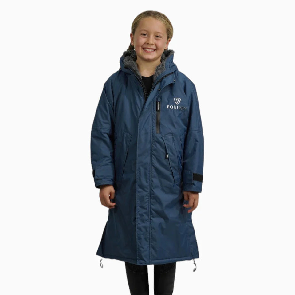 EQUIDRY Children's Thick Fleece Evolution #colour_steel-blue-grey