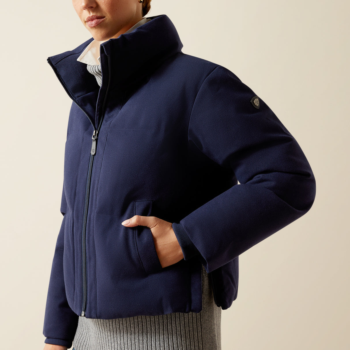 Ariat Women's Heyford Jacket #colour_navy-heather