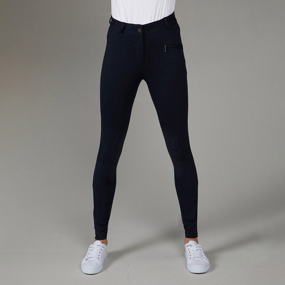Toggi Fenton Extreme Silicone Knee Breeches #colour_navy