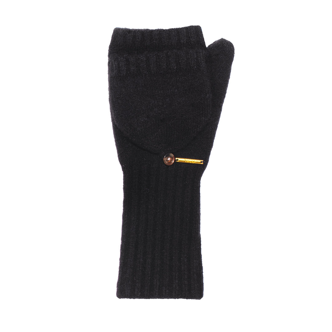 Toggi Fitzroy Knitted Gloves #colour_black