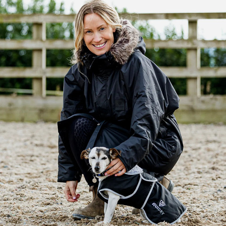 EQUIDRY Dog Coat #colour_black-grey