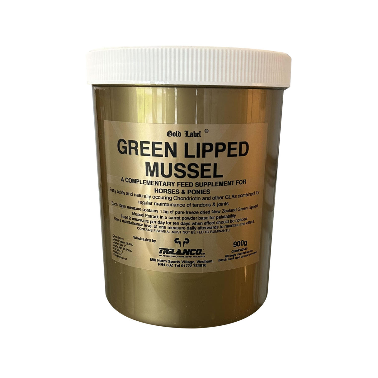 Gold Label Green Lipped Mussel