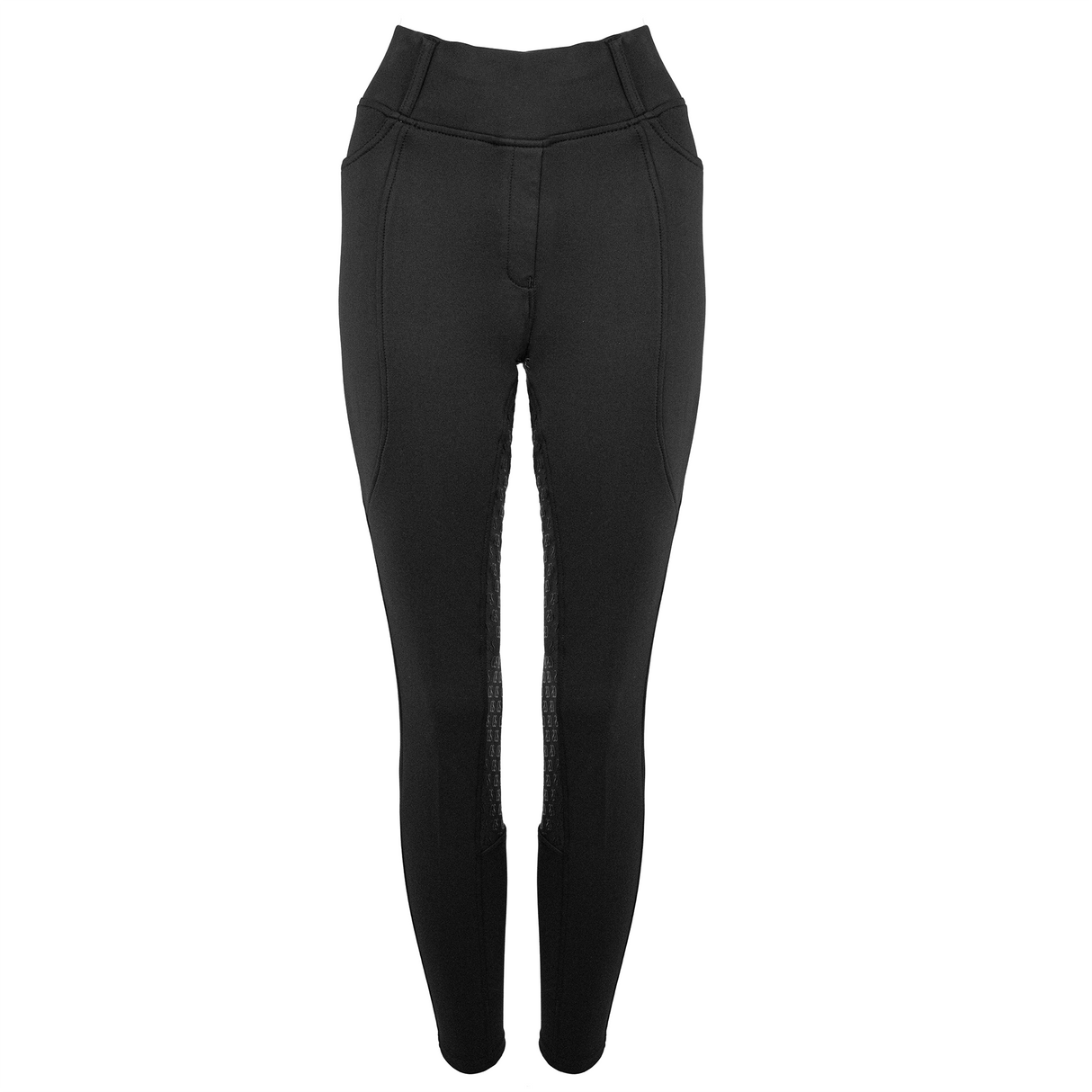 GS Equestrian Children's Winter Fleece Lined Riding Tights