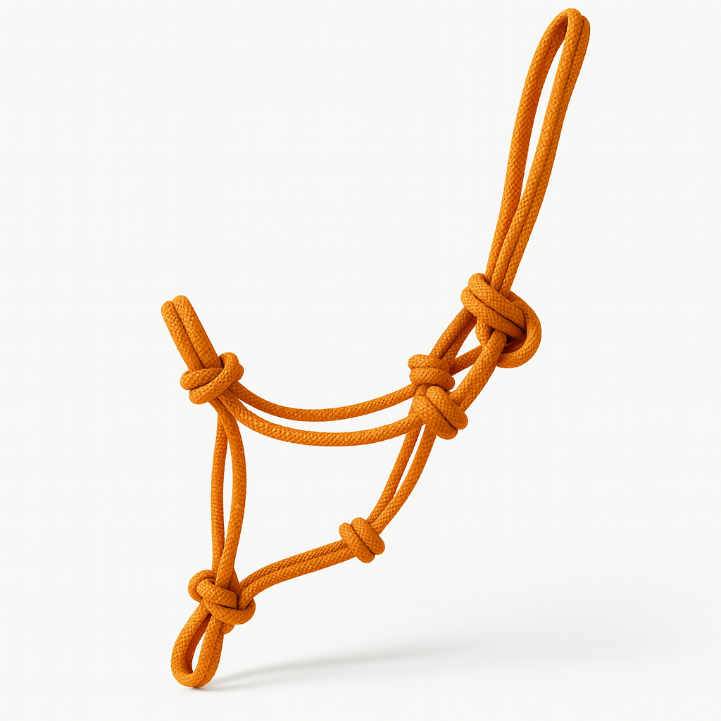 GS Equestrian Rope Halter