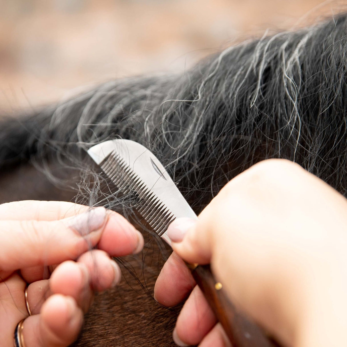 Smart Grooming Folding Levelling/Thinning Knife