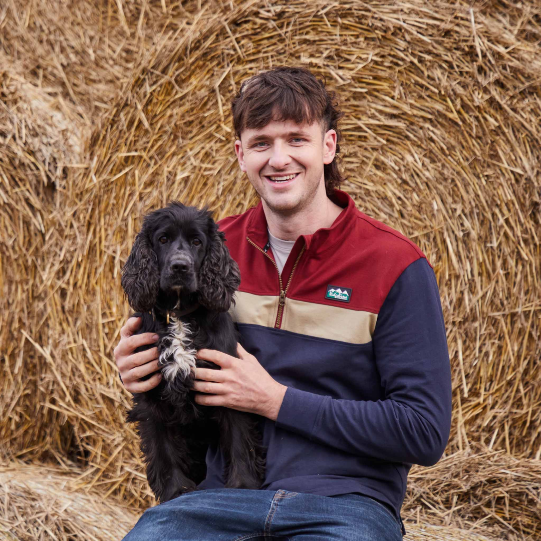 Ridgeline Mens Back Slider Rugby Top #colour_navy-multi