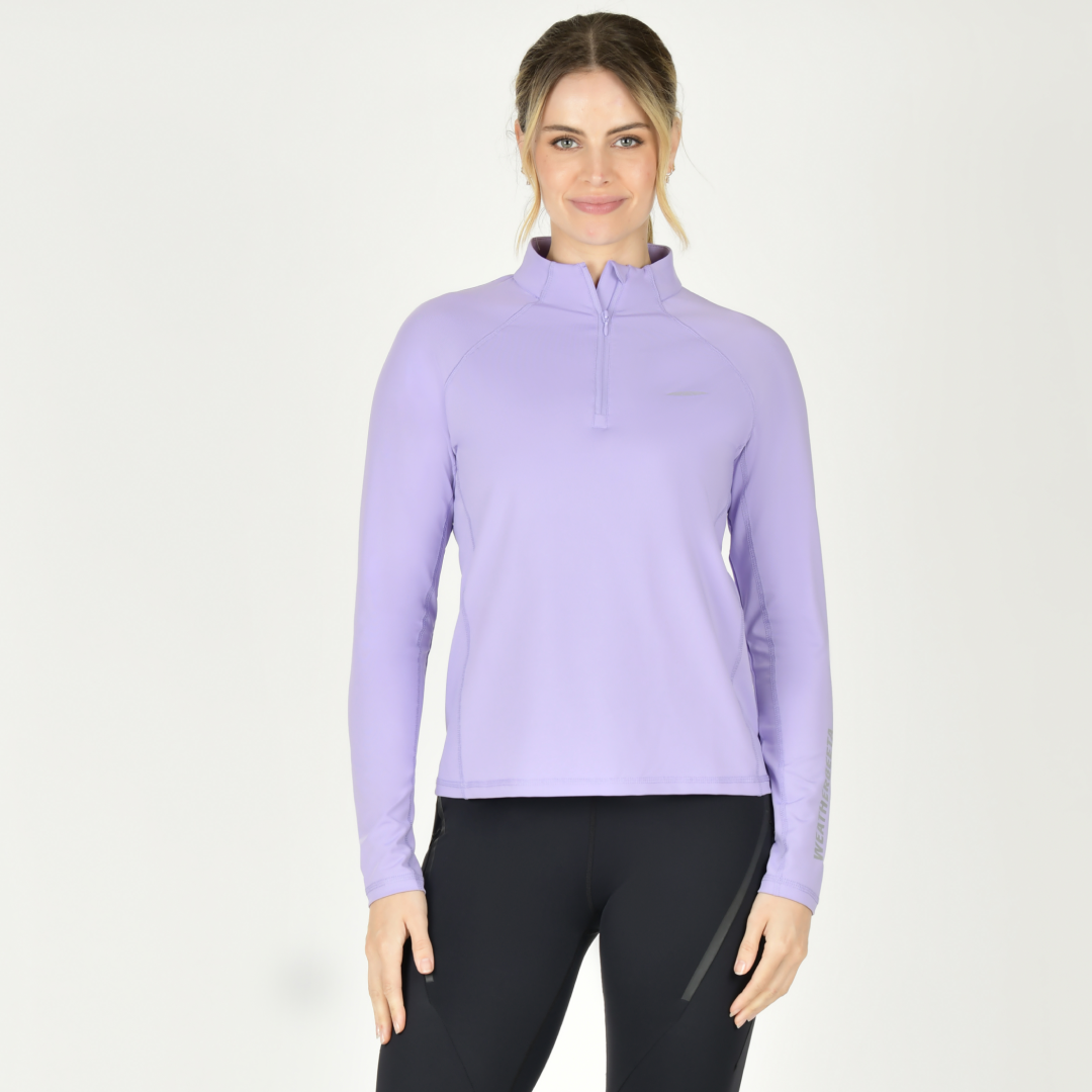 Weatherbeeta Prime Long Sleeve Ladies Top #colour_mauve