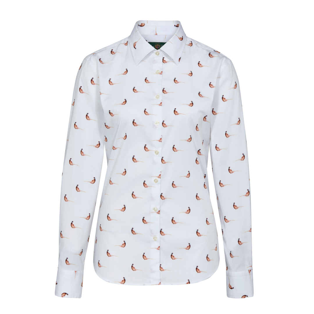 Alan Paine Ladies Lawen Printed Shirt