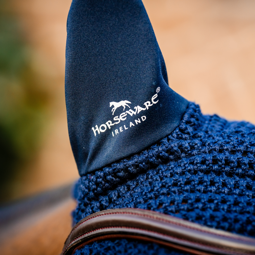 Horseware Ireland Signature Ear Net #colour_navy