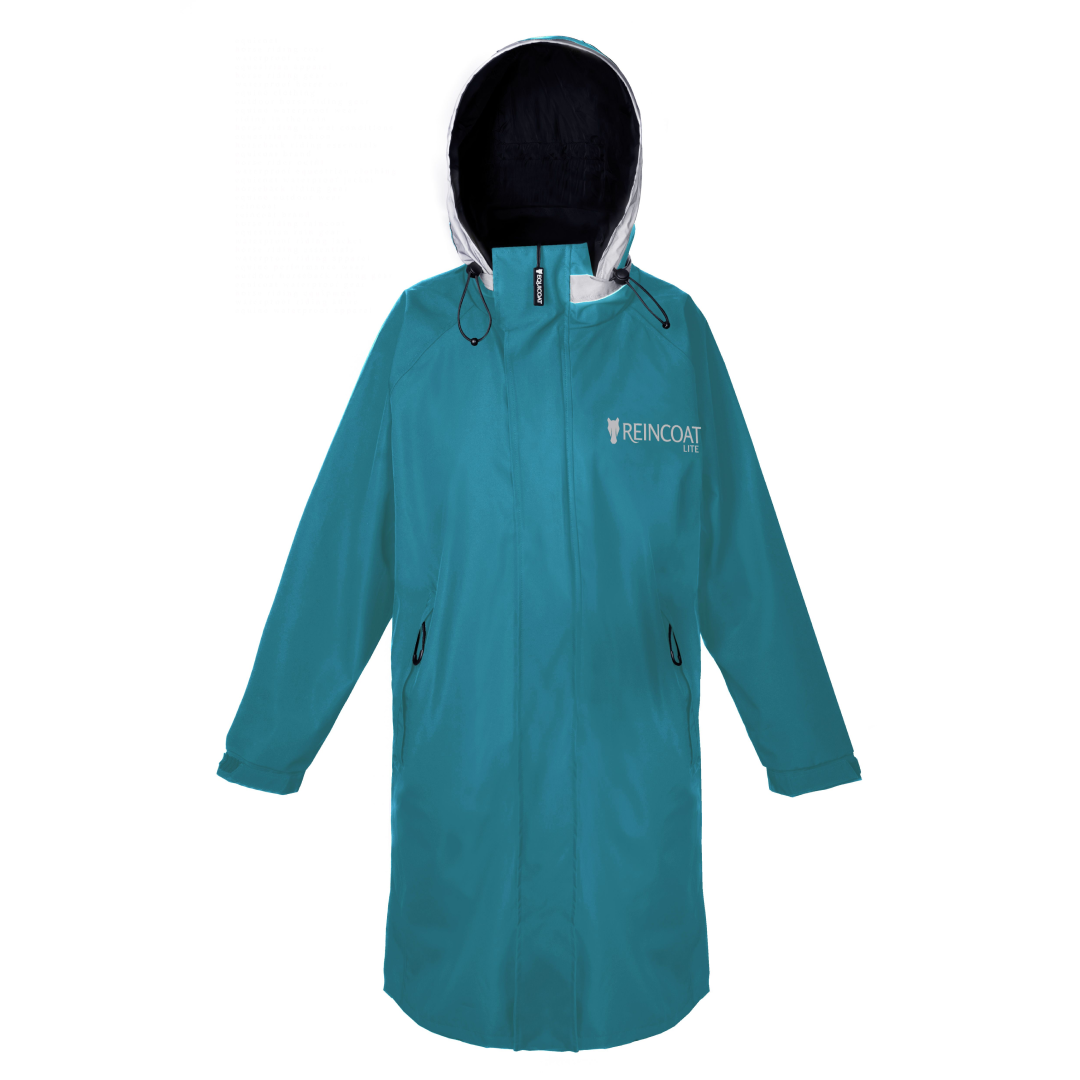 Equicoat Childs Reincoat Lite #colour_teal